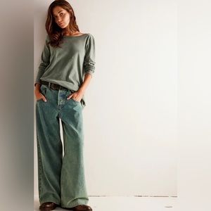 We the free melody tunic Free People size xs dried pine